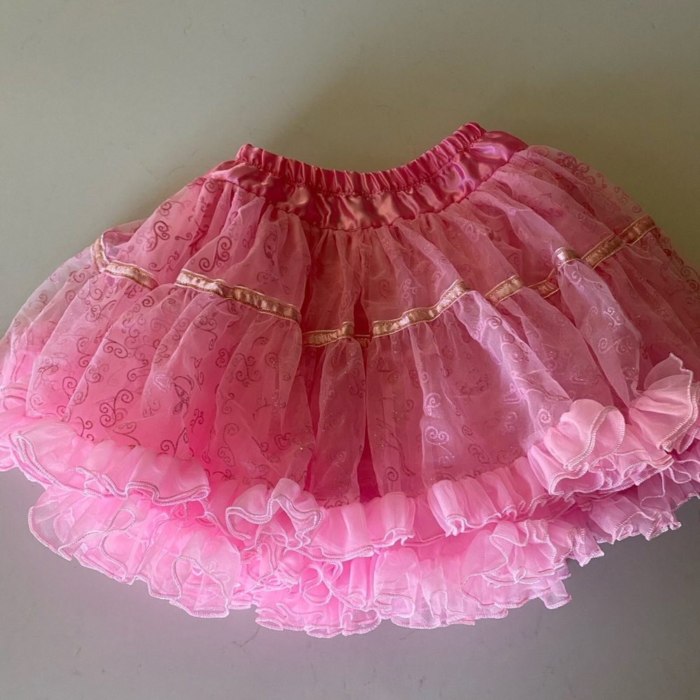 Disney Girls Pink Skirt in XS 4